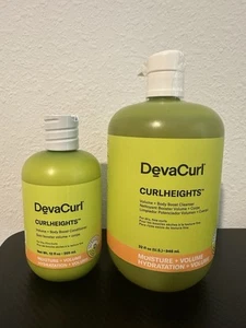 DevaCurl CURLHEIGHTVolume + Body Boost Conditioner12 And Cleanser 32 Oz - Picture 1 of 1