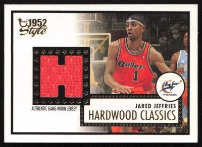 2005-06 Topps 1952 Стиль Hardwood Classics Джаред Джеффрис #HCR-JJ Wizards - Изображение 1 из 2