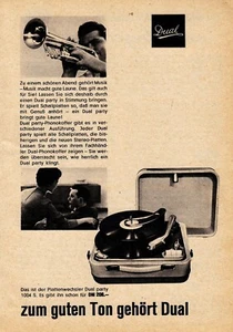 3w6388/old advertising from 1959 - good tone belongs DUAL. - Record changer - Picture 1 of 1