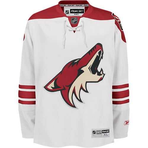 NHL Eishockey Trikot Jersey Arizona Coyotes weiß blank Premier