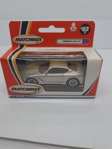 Vintage Matchbox Superfast MB #62 Ferrari 456 GT SILVER NEW IN Box 96229 2000 - Picture 1 of 8
