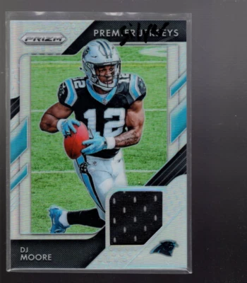 A9236- 2018 Panini Prizm prizm Premier Jerseys #7 D.J. Moore Jersey - NM-MT - Image 1 of 2
