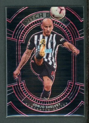 2020-21 JONJO SHELVEY 10/28 PANINI OBSIDIAN PREMIER LEAGUE PITCH BLACK - Image 1 of 2
