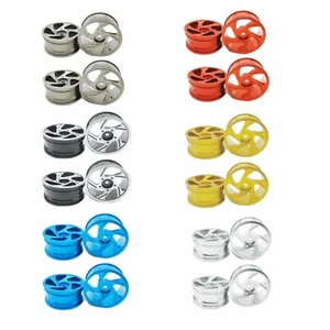 Aluminum metal Wheel hub Rims 52*26mm 4Pcs For RC 1/10 On-Road Drift Crawler Car - Picture 1 of 12