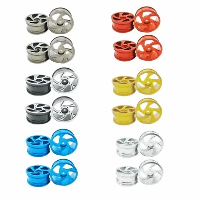 Aluminum metal Wheel hub Rims 52*26mm 4Pcs For RC 1/10 On-Road Drift Crawler Car - Image 1 of 4