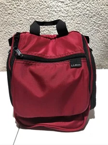 LL BEAN Travel Toiletry Kit Unisex Cosmetic Bag Personal Organizer Makeup Case - Picture 1 of 11