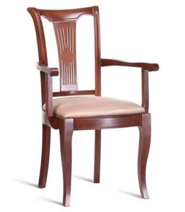 Silla de diseño tapicería de lujo sillones salón comedor reposabrazos elegante - Imagen 1 de 12
