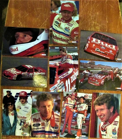 NASCAR: 1993 BILL ELLIOTT BUDWEISER 10 POSTCARD SET Cover