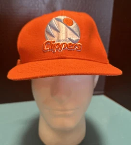 Vintage San Diego Clippers Hat Adjustable RARE 47 Brand NBA - Picture 1 of 8