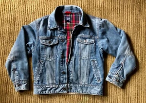 Gap Kids Denim Jacket Unisex Large (10) Lined - Picture 1 of 4