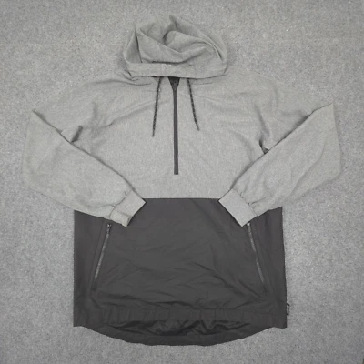 Oakley Jacket Mens MEDIUM Grey long sleeve hooded outdoor windbreaker Size  M - Image 1 of 4