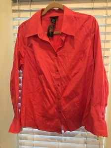 Blusa Coral Lane Bryant Nueva con Etiquetas Talla 14/16 ENVÍO GRATUITO - Imagen 1 de 4