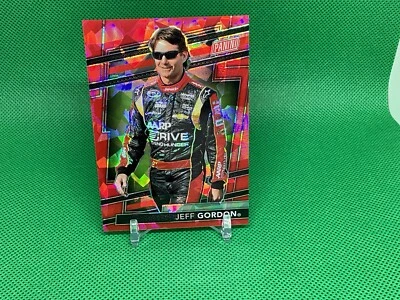 2024 Panini National VIP Gold Jeff Gordon Red Sparkle /149 Nascar! - Image 1 of 2