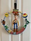Toy Story Dzieci Pokój zabaw Wiszący na ścianie znak obręczy