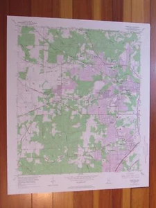 Spring Hill Alabama 1968 Original Vintage USGS Topo Map - Picture 1 of 1