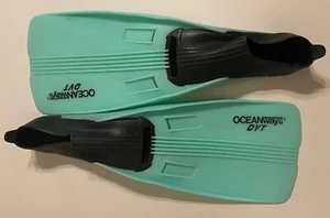 Oceanways DVT Swimming Fins Size 1-2, 34-35, Made In Italy - Picture 1 of 10