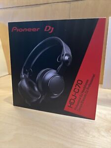 Pioneer HDJ-C70 Professional DJ Headphones Stereo Closed Back - Black Brand New