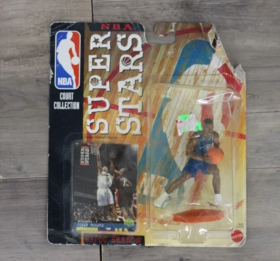 Figura y tarjeta de superestrellas de la NBA de colección 1999-2000 Juwan Howard Washington Wizards Foto 1 de 4