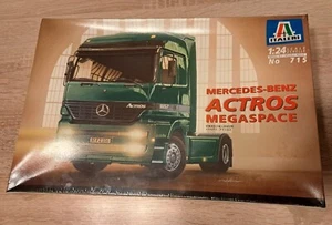 Italeri 715 Mercedes Benz Actros Mega Space 1:24 IMBALLO ORIGINALE Revell Monogram Esci Heller - Foto 1 di 4