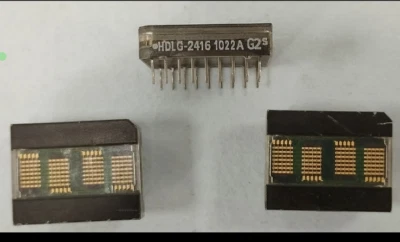 1Pc HDLG-2416 Four Character 5.0 mm (0.2 inch) Smart 5 x 7 Alphanumeric Display - Image 1 of 3