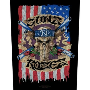 GUNS N' ROSES - ""FLAGGE"" - GROSSE GRÖSSE - AUFNÄHEN AUFNÄHER - OFFIZIELL LIZENZIERT - Bild 1 von 3