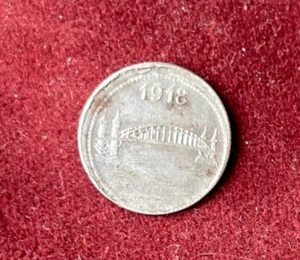 GERMANY STADT UND LANDKREIS BONN SIEGKREIS 5 PFENNIG 1919 KRIEGSGELD. - Picture 1 of 2