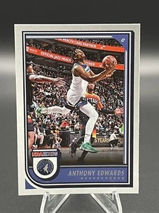 2022-23 Panini NBA Hoops #194 Anthony Edwards Minnesota Timberwolves Base - Picture 1 of 2