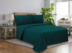 Mainstays 300 Easy Care Sheet Set Full Size Teal - Bild 1 von 5