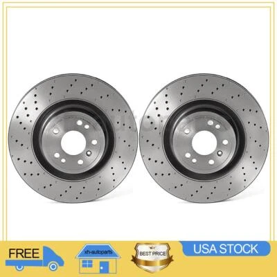 Se adapta a Mercedes-Benz GLE300d 2016~2016 2X rotor de freno de disco Brembo delantero Foto 1 de 4