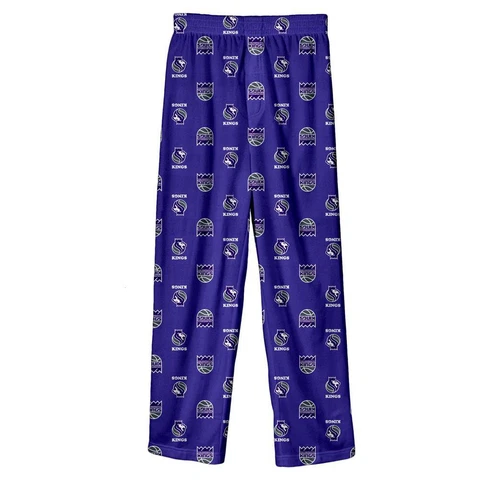 Youth Sacramento Kings Pajama Pant Boys Sleep Bottoms Cover