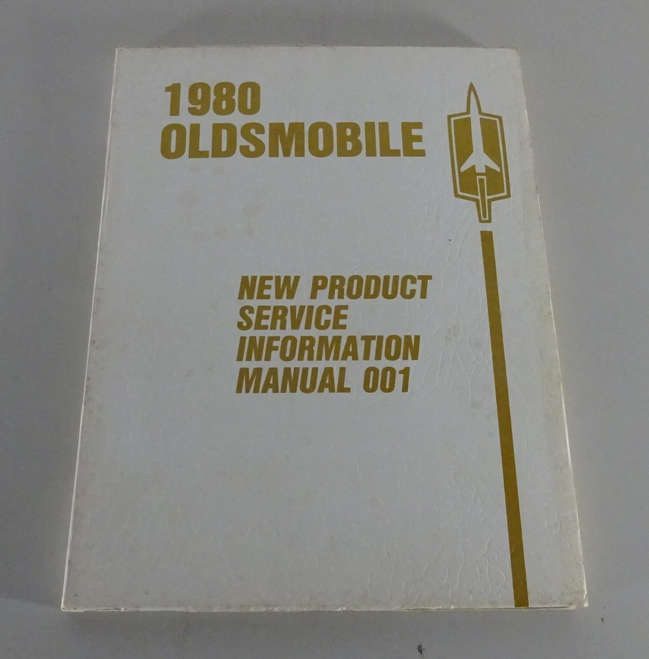 Manuale Di Officina Informazioni Oldsmobile Cutlass / Delta 88 Etc. Del 1980 - Immagine 1 di 4