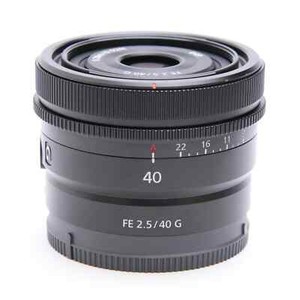 SONY FE 40mm F/2.5G SEL40F25G (for SONY E mount) -Near Mint- #325