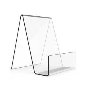 1/10 Book Shoe Phone Tablet Acrylic Display Stand for Cookbook Holder - Picture 1 of 15