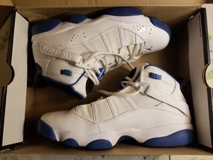 Size 10 - Jordan 6 Rings White Dark Marina Blue - Picture 1 of 10