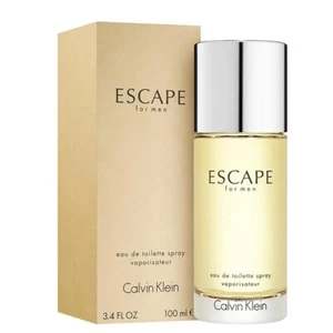 ESCAPE FOR MEN 100ML EDT SPRAY BY CALVIN KLEIN AFTERSHAVE COLOGNE SPRAY - Picture 1 of 3