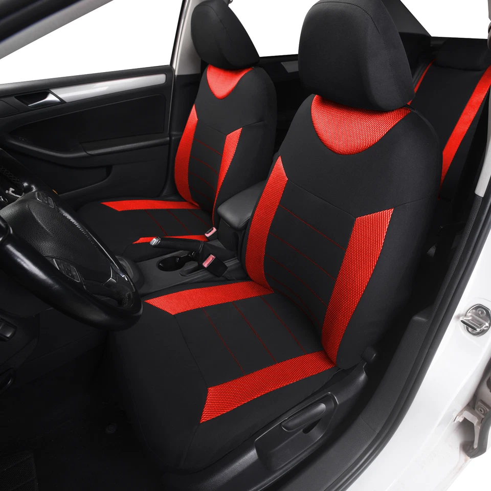 Juego completo de fundas de 5 asientos para coche protección cojín delantero trasero accesorios automáticos Foto 1 de 4