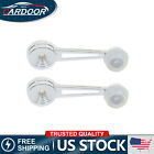 For Ford Pickup Truck Pair White Inside Interior Window Crank Handle