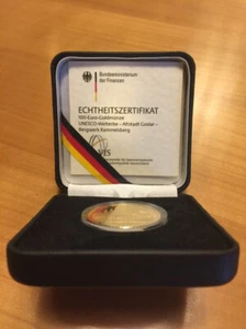 100 EURO - Goldmünze 2008 – Gedenkmünze: UNESCO-Welterbe Goslar - Bild 1 von 4
