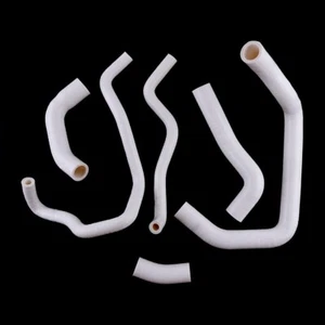 White For KAWASAKI ZX10R NINJA 2008-2010 2009 Silicone Radiator Coolant Hose Kit - Picture 1 of 7