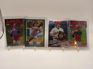 4 Karten Shohei Ohtani Lot Topps Chrome, Gips Queen - Bild 1 von 21