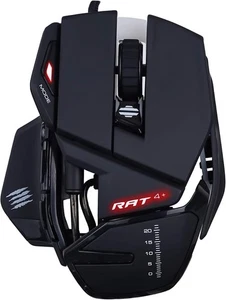 Rat 4+ Gaming Mouse Black - Picture 1 of 9