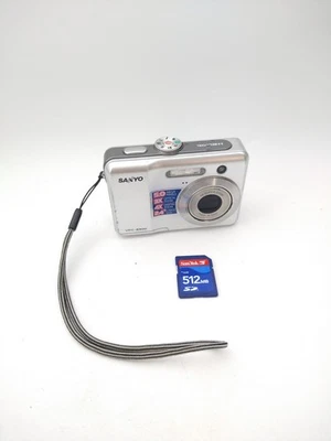 Sanyo Digital Camera | Model VPC-S500 | 5.0MP | TESTED - Image 1 of 4