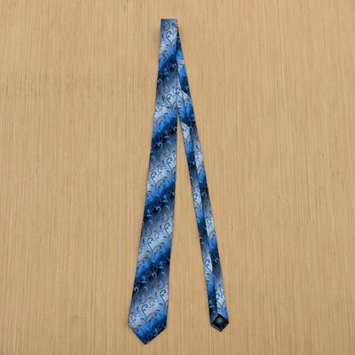 Nuevo con etiquetas Corbata Van Heusen Cuello Azul Seda Para Hombre Formal Negocios Informal Foto 1 de 4