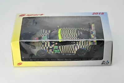 Spark Aston Martin V8 Vantage LMGTE Pro #97 24h Le Mans 2015 1/43 S4666 RARE! - Bild 1 von 4