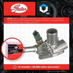 Coolant Thermostat fits FIAT 500L 199LYC1B 9 2012 on Gates 55250746 Quality New - Picture 1 of 5