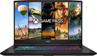 Gaming-Laptop MSI Katana 17 B13VFK, I7-13620H, RTX4060, 16GBRAM, 1TB, Win11 - Bild 1 von 4