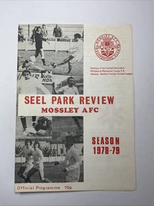 Mossley gegen Altrincham; Northern Premier League Cup Halbfinale, 19. April 1979 - Bild 1 von 3