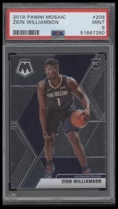 Panini Mosaic #209 2019 Zion Williamson PSA 9 - Imagen 1 de 2