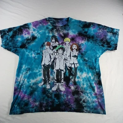 Camiseta My Hero Academia Adulto - Clase 1-A De pie Delantera Atacando Espalda Foto 1 de 4