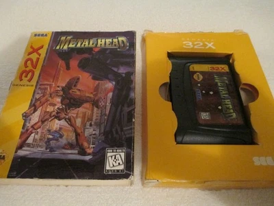 METAL HEAD SEGA 32X BOX + CARTRIDGE NO MANUAL AUTHENTIC ORIGINAL - Image 1 of 4